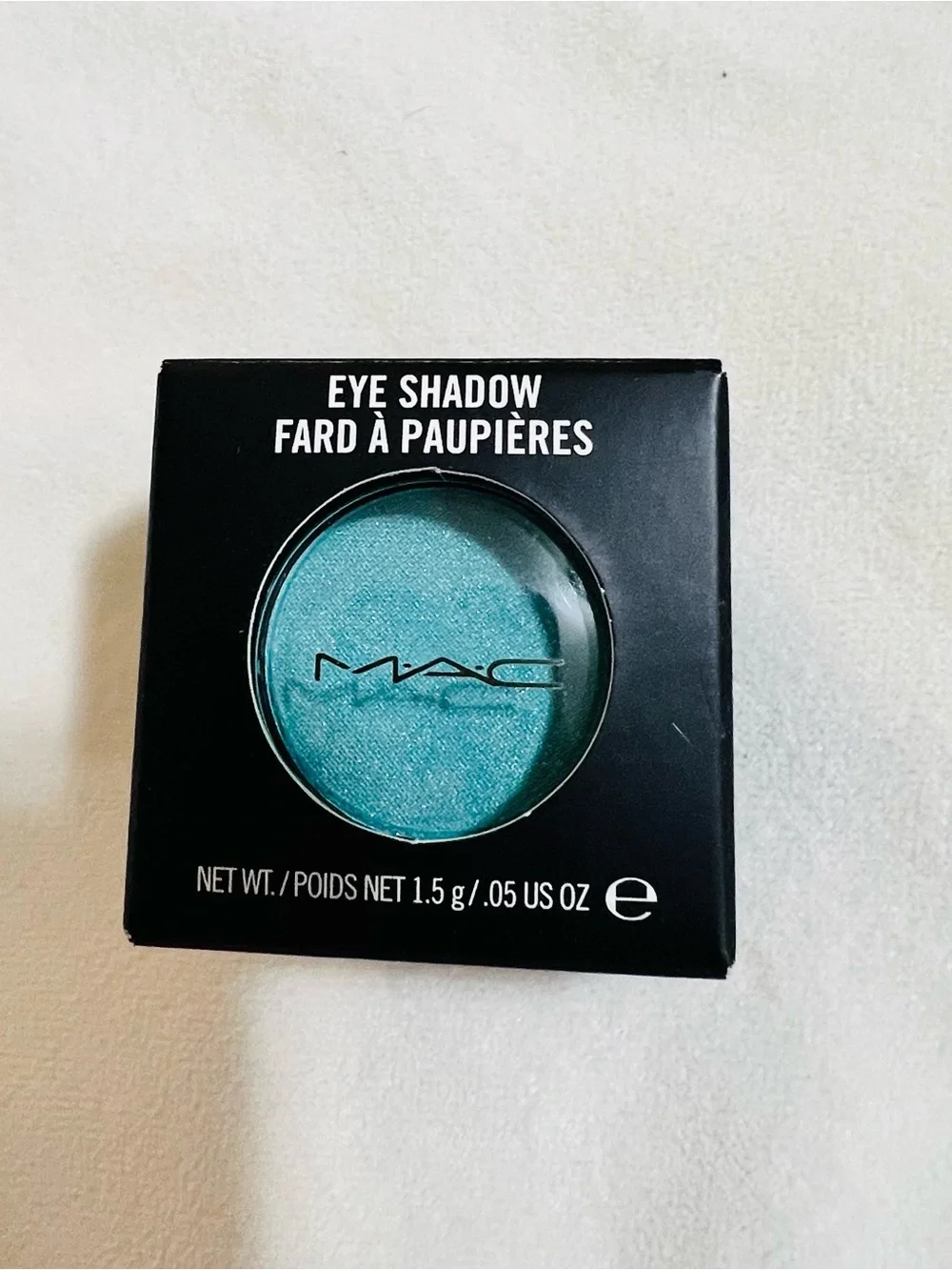 NWT MAC Cosmetics Aquadisiac Lustre Eyeshadow - Shimmering Aqua Teal